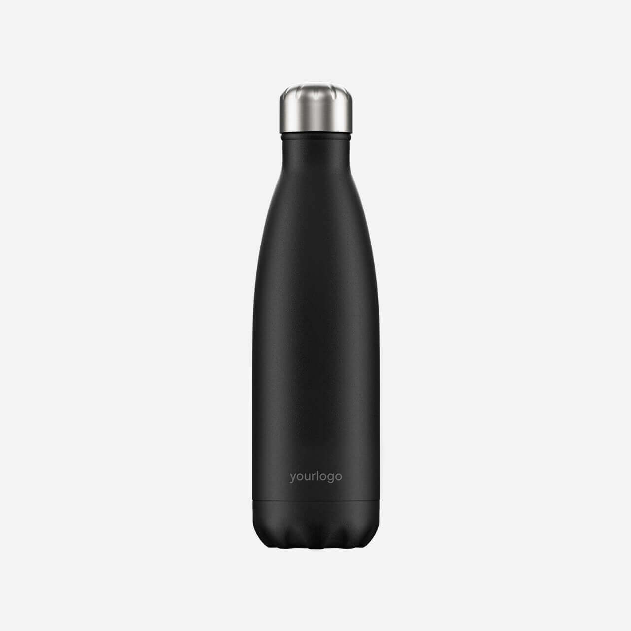 Chilly's Reusable Water Bottle Black